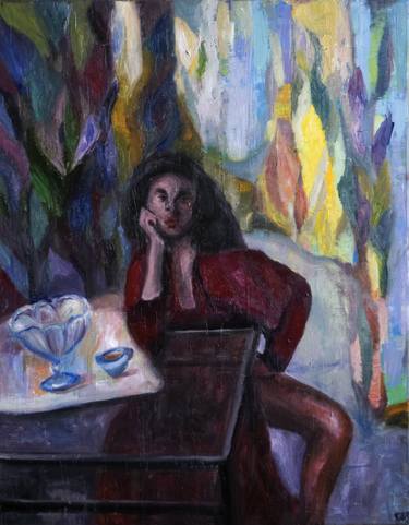 Original Expressionism Women Paintings by Vladimir Kryloff