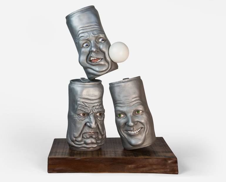 Print of Figurative Humor Sculpture by Julia Hanzl