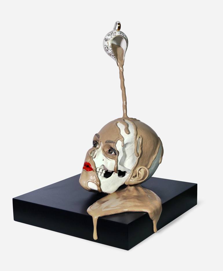 Original Mortality Sculpture by Julia Hanzl