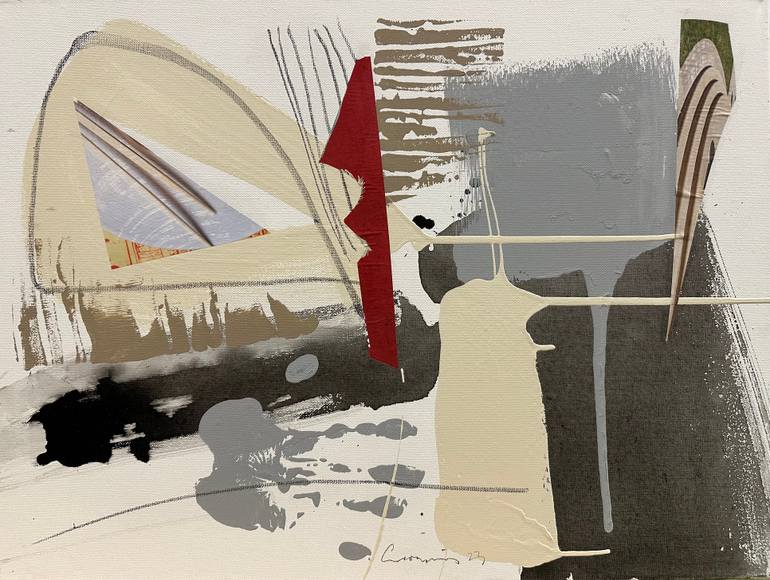 Original Abstract Painting by Ronaldo Encarnacion