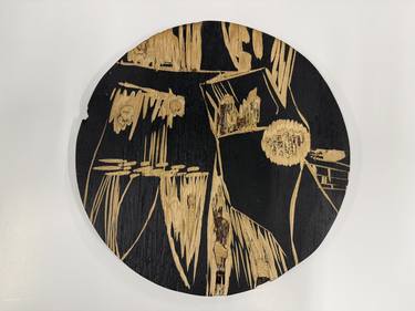 Original Contemporary Abstract Mixed Media by Ronaldo Encarnacion