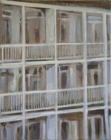 Print of Architecture Paintings by Marieke Hunze