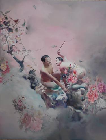 Print of People Paintings by Wei liangxiao
