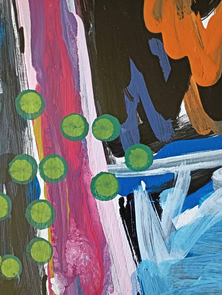 Original Abstract Expressionism Nature Painting by David Trowbridge