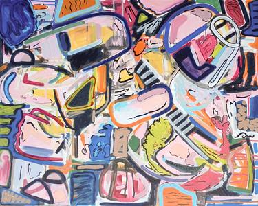 Print of Abstract Sports Paintings by David Trowbridge