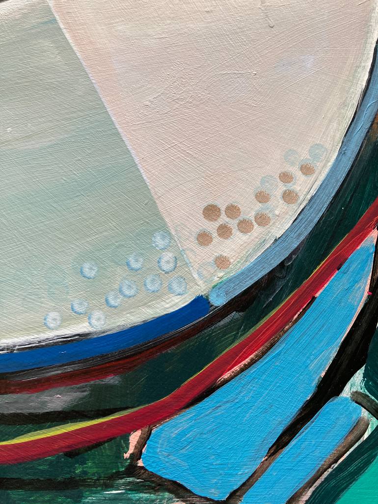 Original Abstract Expressionism Nature Painting by David Trowbridge