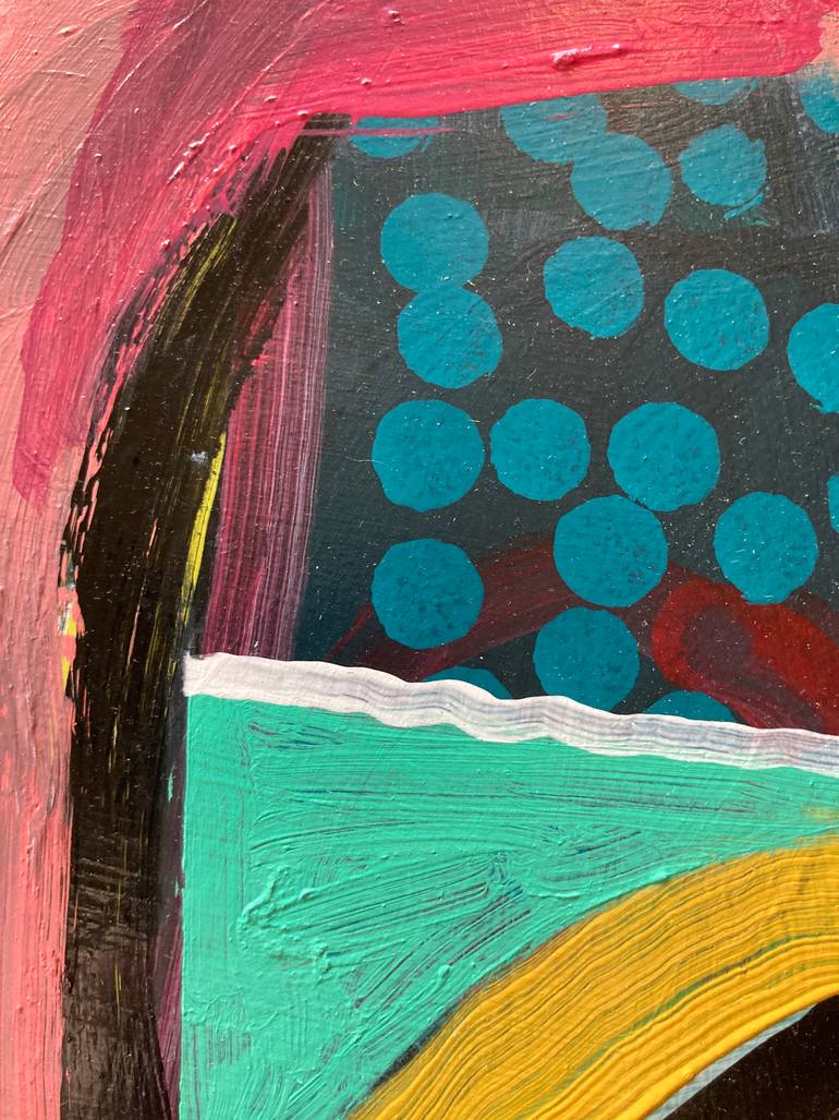 Original Abstract Expressionism Sports Painting by David Trowbridge