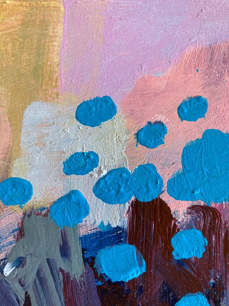 Original Abstract Expressionism Nature Painting by David Trowbridge