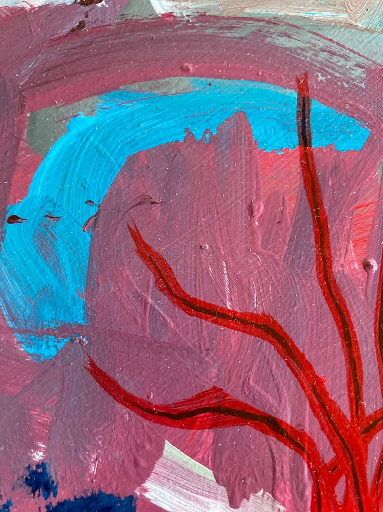 Original Abstract Expressionism Nature Painting by David Trowbridge