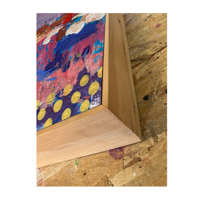 Original Abstract Expressionism Nature Painting by David Trowbridge