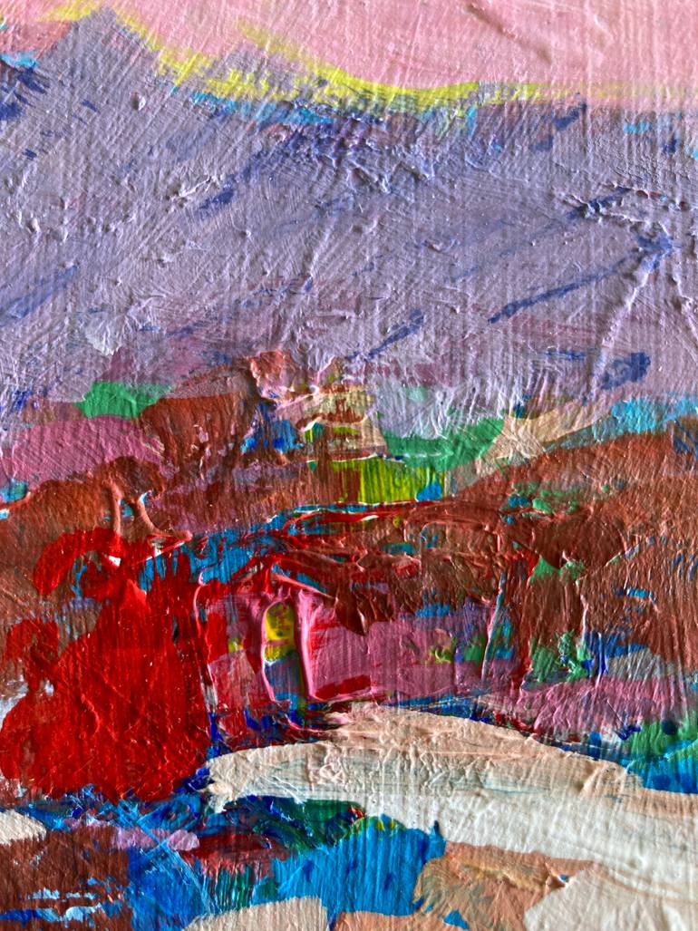 Original Abstract Expressionism Nature Painting by David Trowbridge