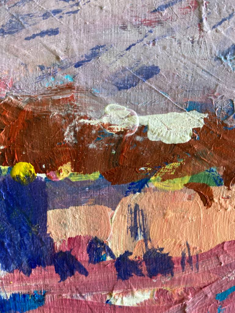 Original Abstract Expressionism Nature Painting by David Trowbridge