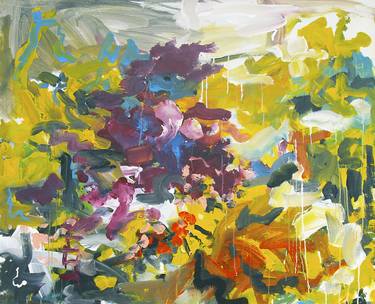 Print of Abstract Expressionism Nature Paintings by David Trowbridge