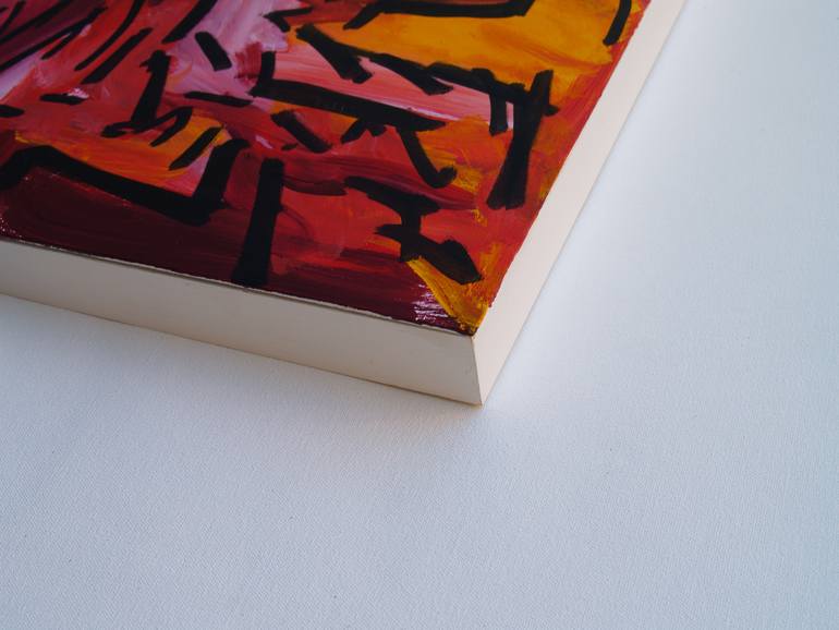 Original Abstract Expressionism Abstract Painting by David Trowbridge