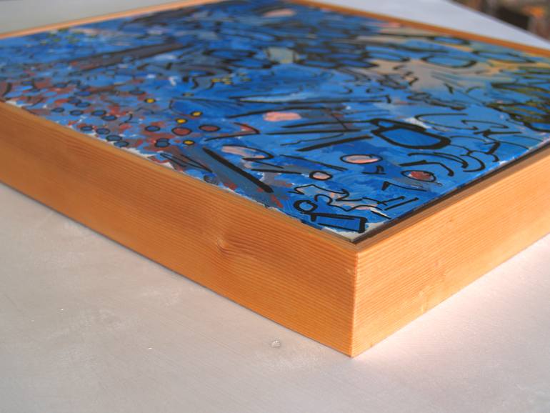 Original Abstract Expressionism Nature Painting by David Trowbridge