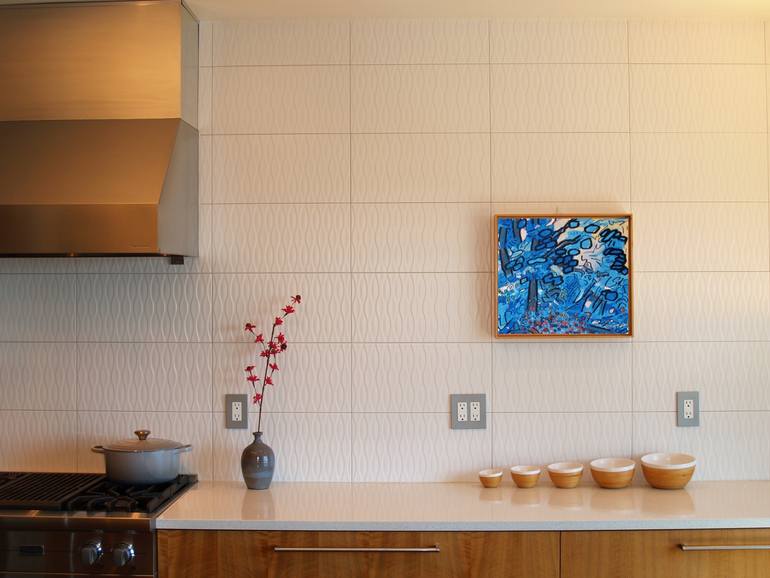 Original Abstract Expressionism Nature Painting by David Trowbridge