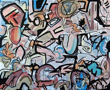 Print of Abstract Expressionism Sport Paintings by David Trowbridge