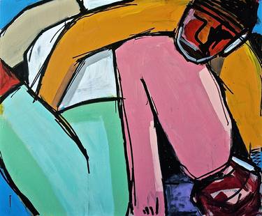 Print of Expressionism Sport Paintings by David Trowbridge