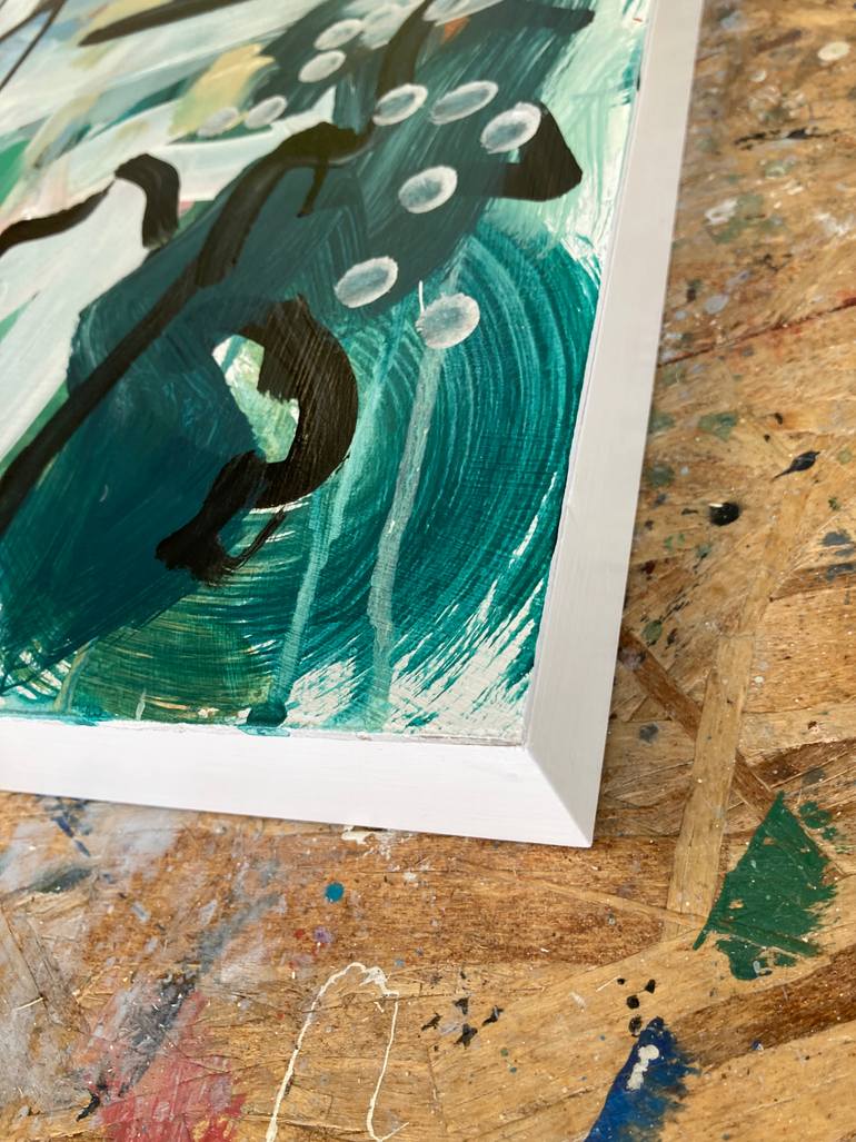 Original Abstract Nature Painting by David Trowbridge