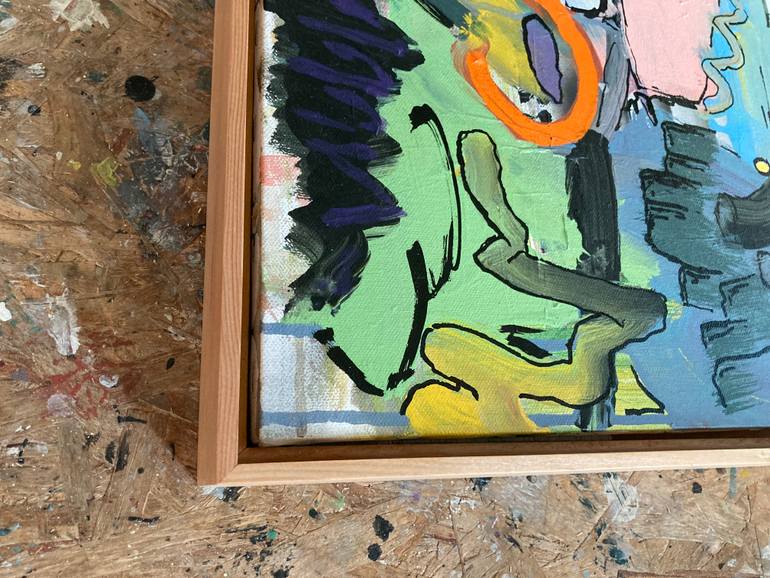 Original Abstract Nature Painting by David Trowbridge