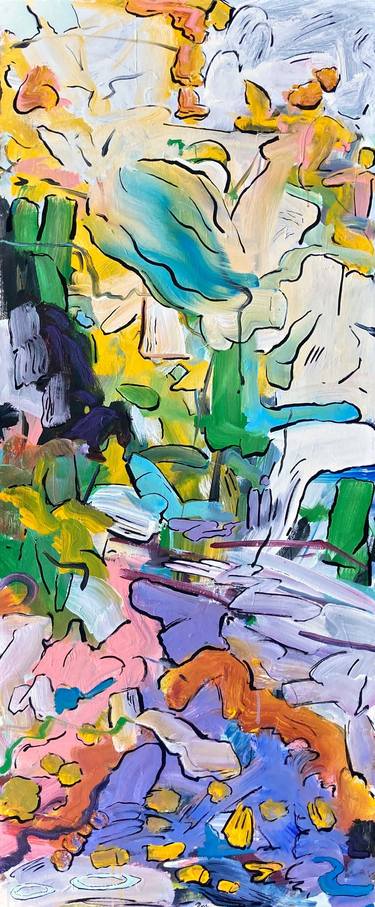Print of Abstract Expressionism Nature Paintings by David Trowbridge