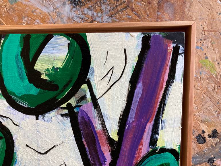 Original Abstract Expressionism Nature Painting by David Trowbridge