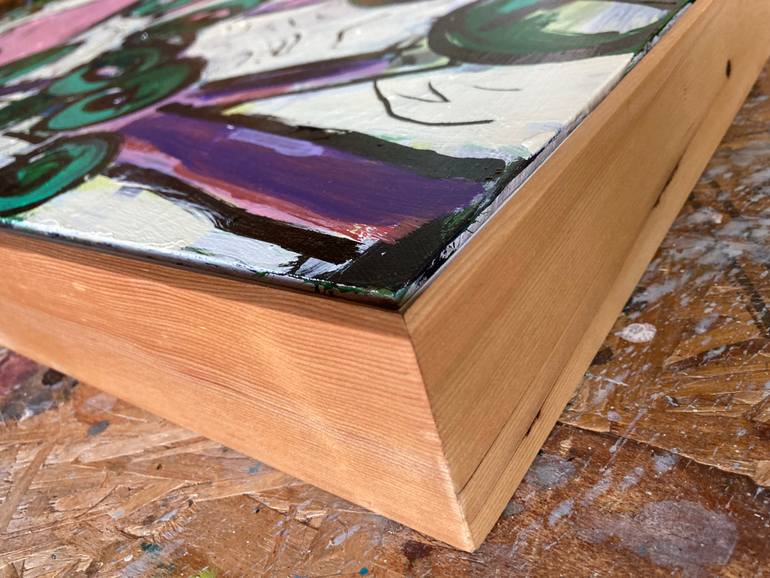 Original Abstract Expressionism Nature Painting by David Trowbridge