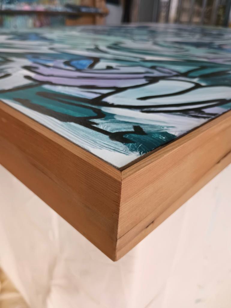 Original Abstract Expressionism Nature Painting by David Trowbridge