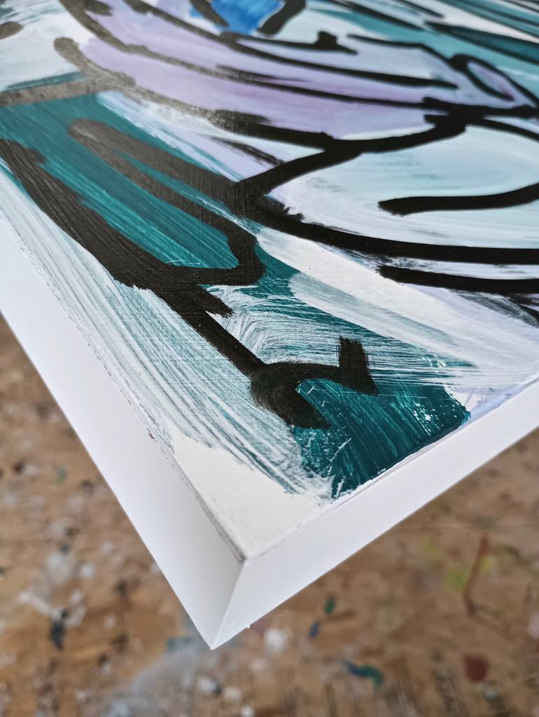 Original Abstract Expressionism Nature Painting by David Trowbridge