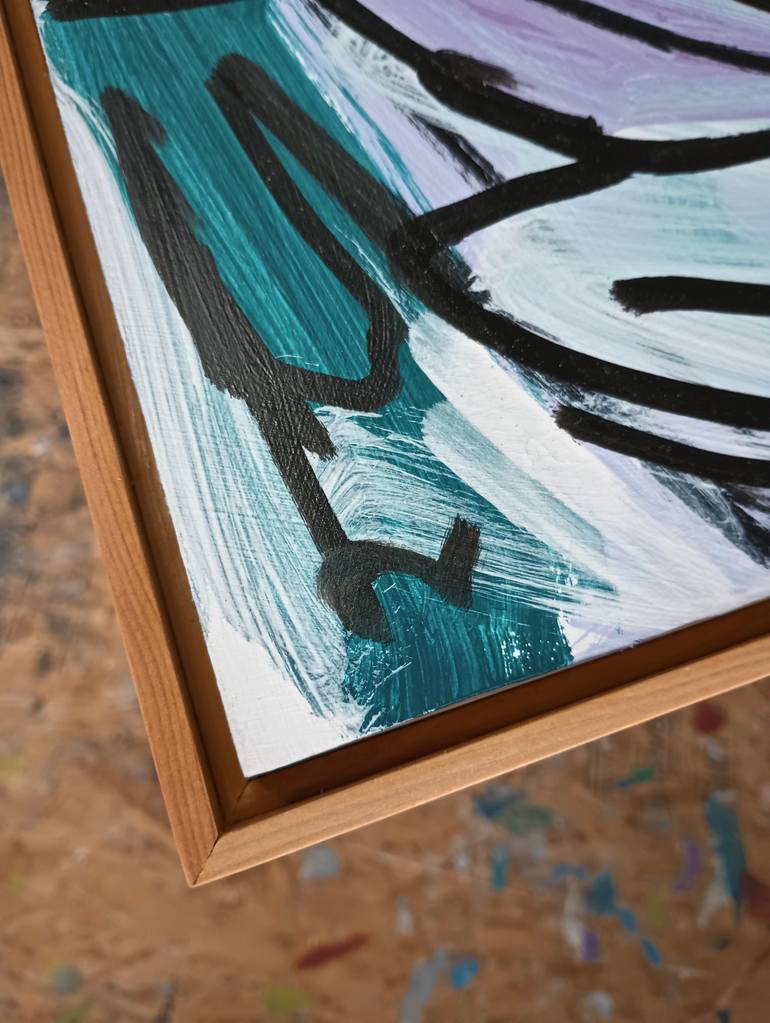 Original Abstract Expressionism Nature Painting by David Trowbridge