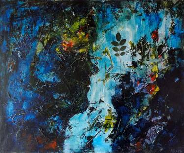 Original Abstract Painting by gro selvik