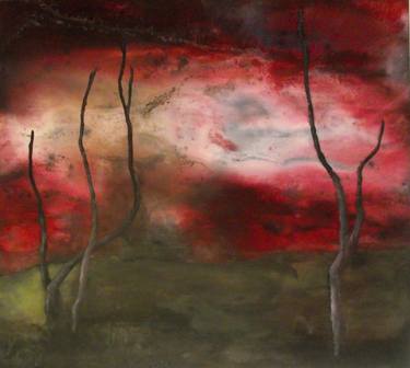 Original Expressionism Nature Paintings by Derick Hegarty