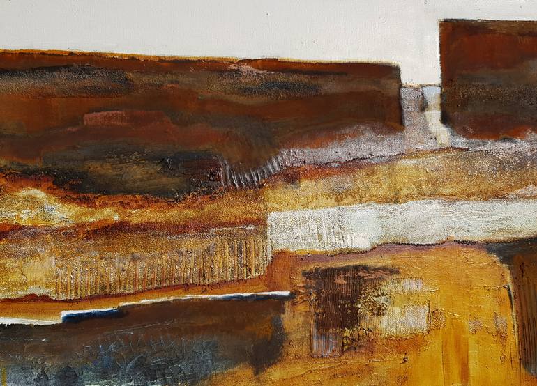 Original Abstract Expressionism Abstract Painting by Bozena Czyz