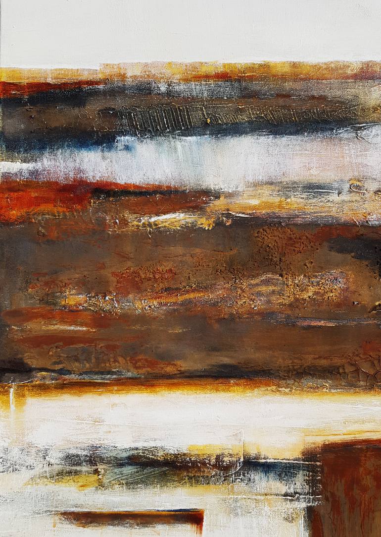 Original Abstract Expressionism Abstract Painting by Bozena Czyz