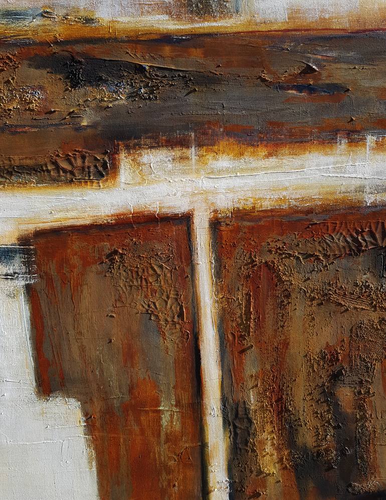 Original Abstract Expressionism Abstract Painting by Bozena Czyz