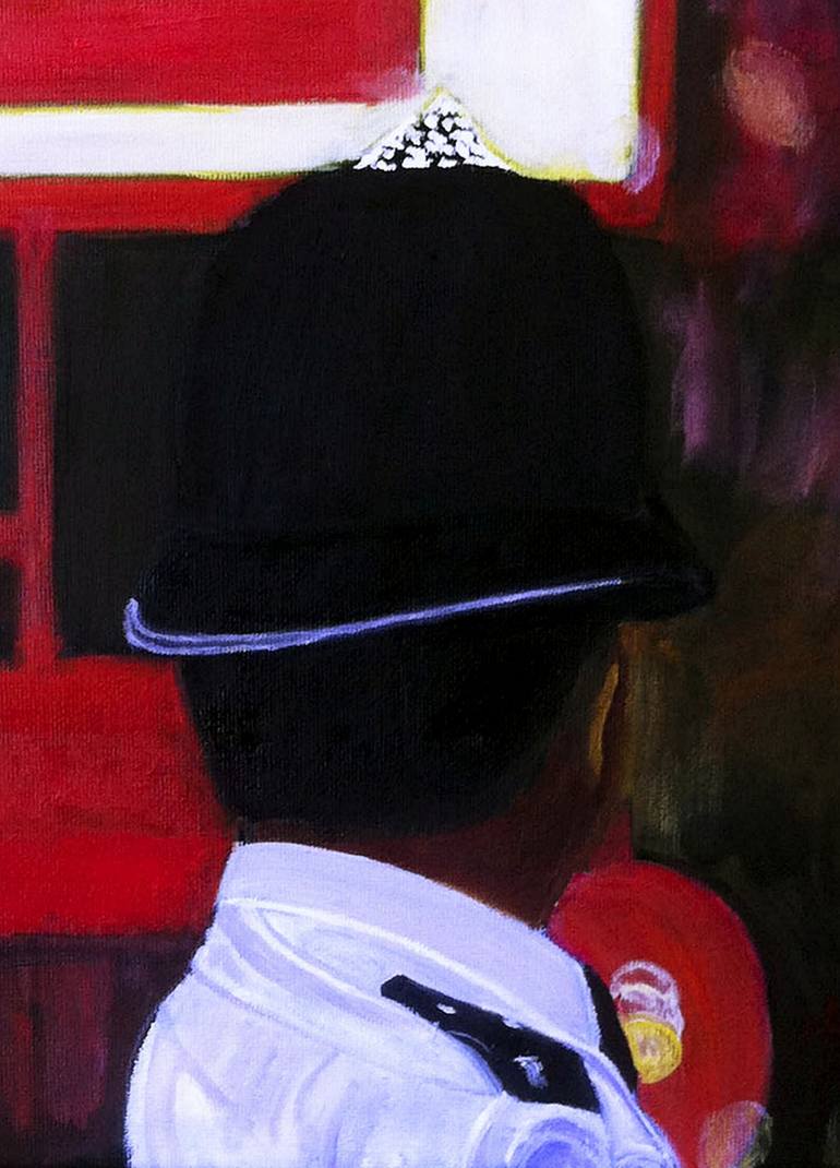 Original Modernism People Painting by Clement Tsang