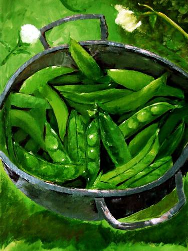 Original Realism Food Paintings by Clement Tsang