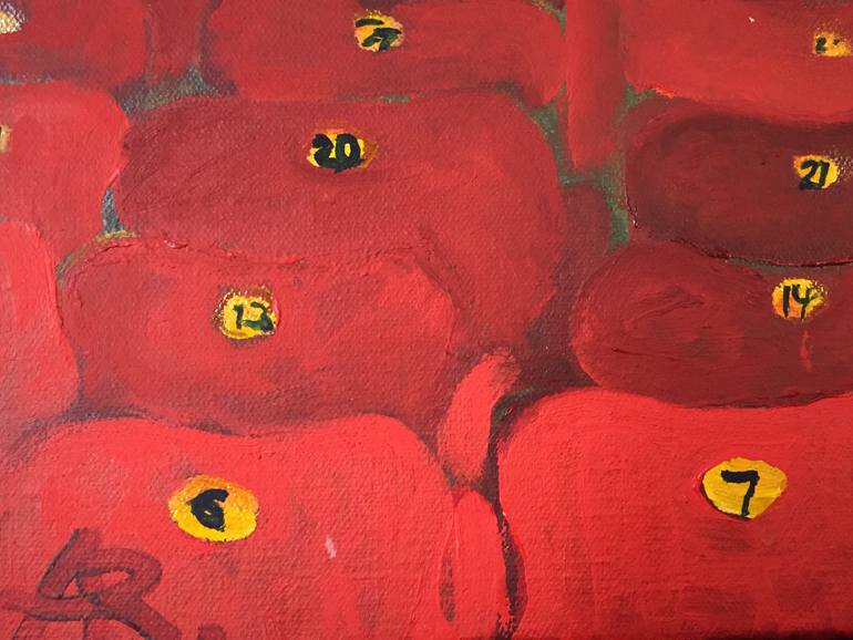 Original Conceptual Fantasy Painting by Alexandra Rozenman