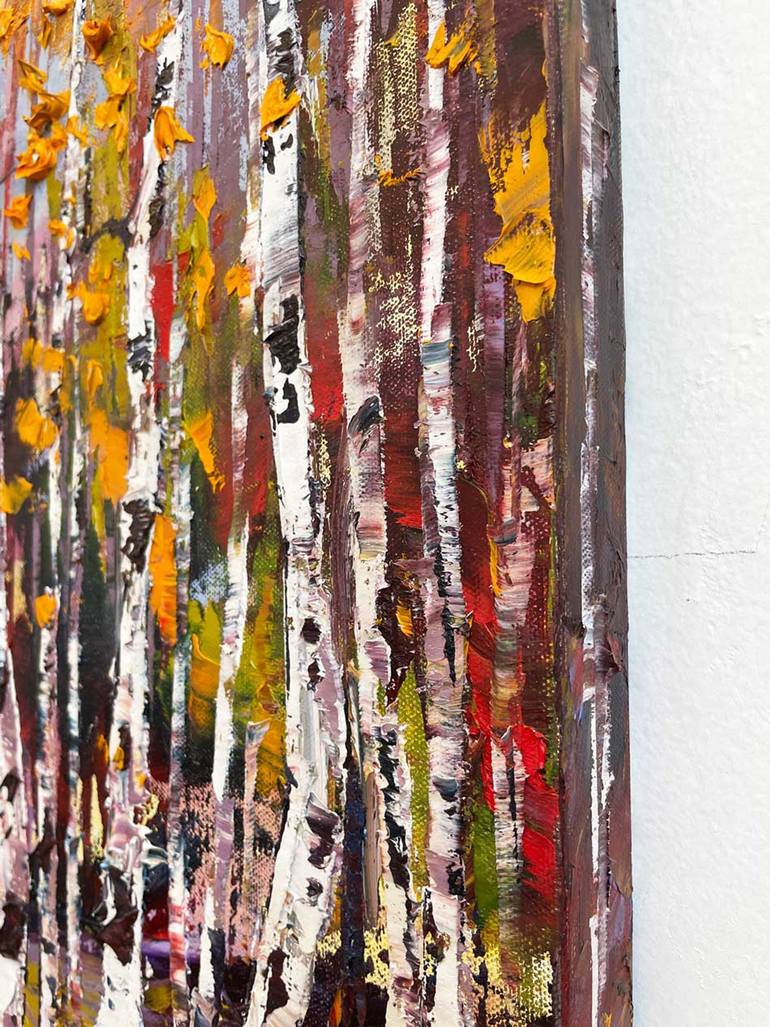 Original Abstract Landscape Painting by Lisa Elley
