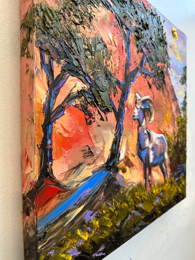 Original Contemporary Animal Painting by Lisa Elley