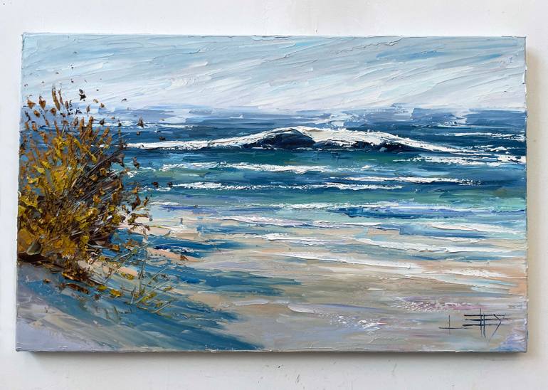 Original Abstract Expressionism Abstract Painting by Lisa Elley