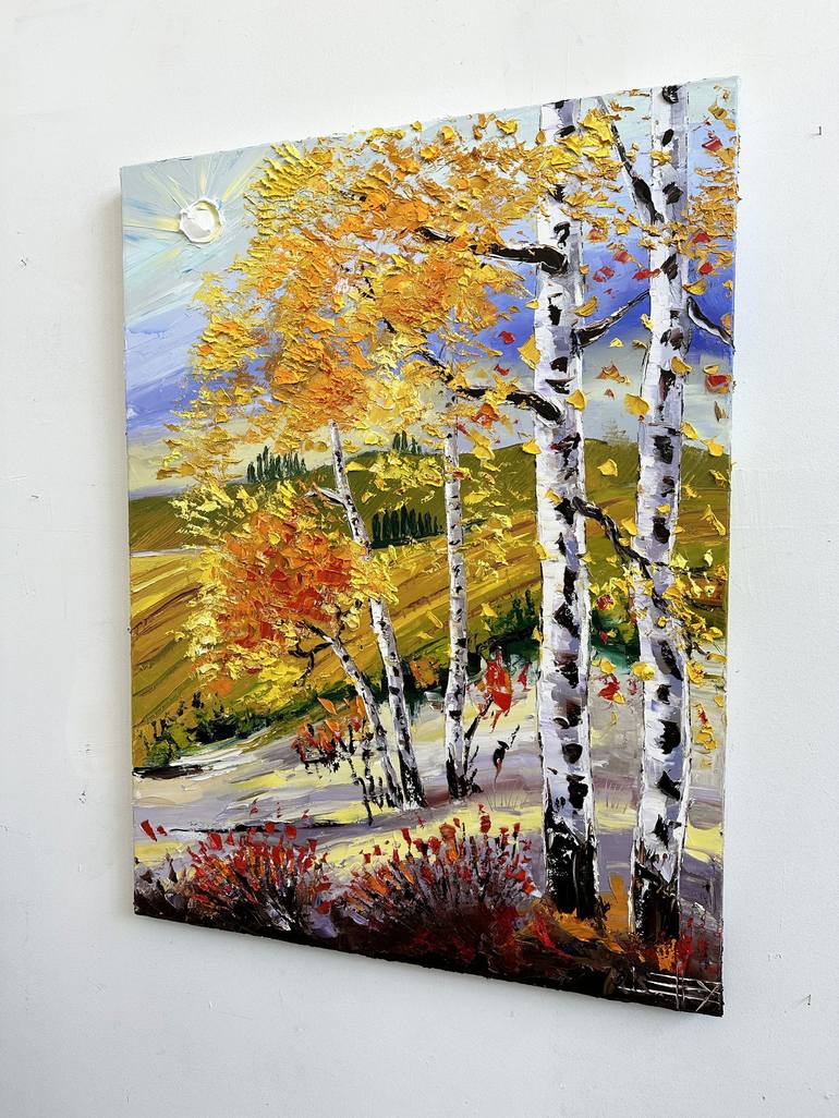 Original Landscape Painting by Lisa Elley