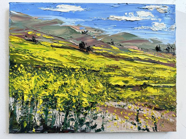 Original Contemporary Landscape Painting by Lisa Elley
