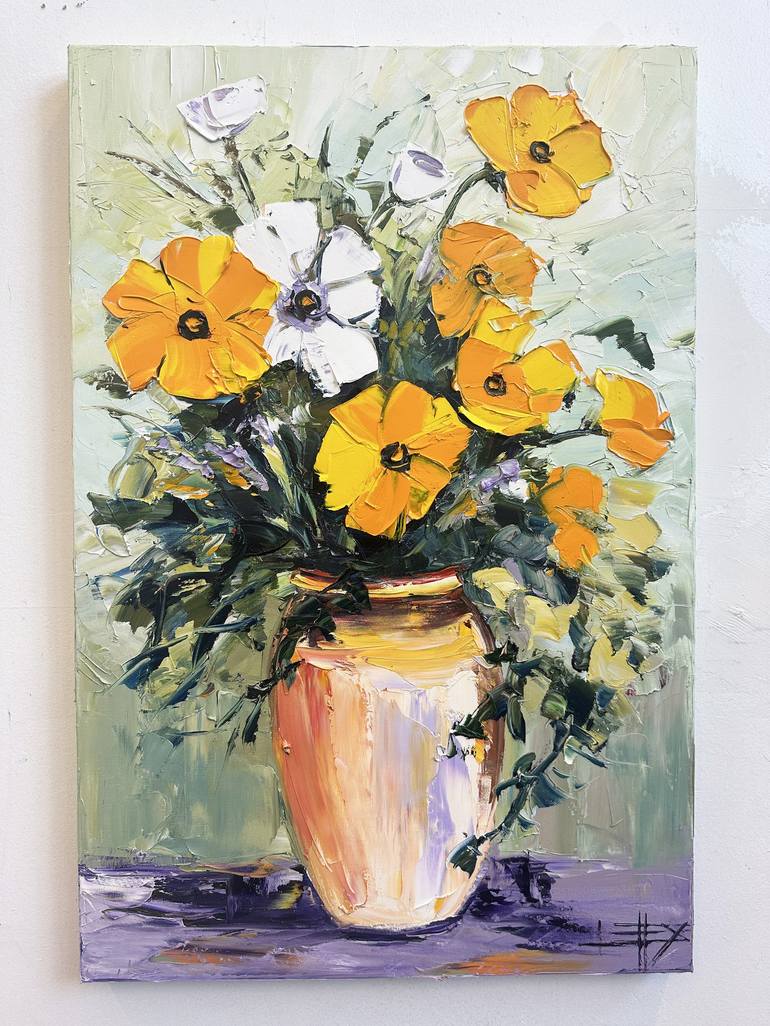 Original Contemporary Still Life Painting by Lisa Elley