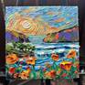 'Van Gogh's Sunset' is an original oil painting