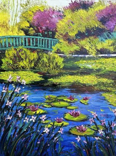 Original Expressionism Landscape Paintings by Lisa Elley