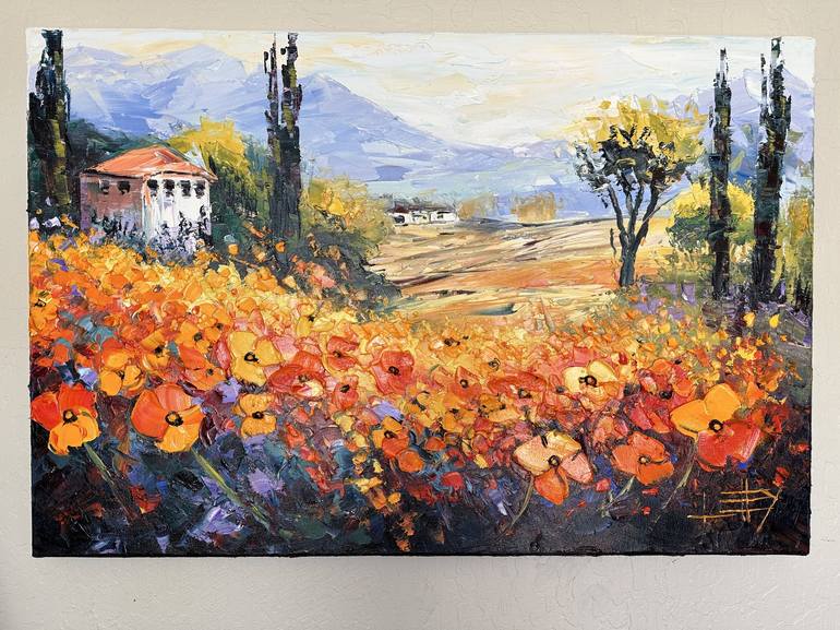 Original Contemporary Landscape Painting by Lisa Elley