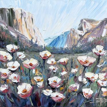 Original Expressionism Landscape Paintings by Lisa Elley