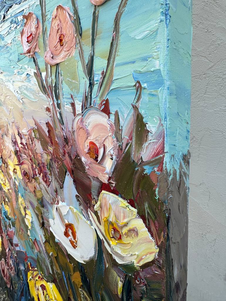 Original Contemporary Beach Painting by Lisa Elley