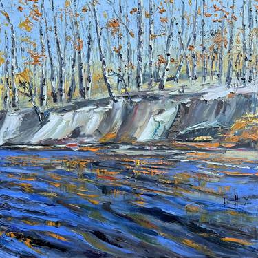 Original Contemporary Water Paintings by Lisa Elley